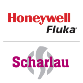 Logos der Marken Fluka und Scharlab