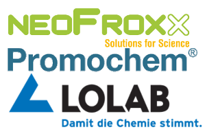 LOGO neoFroxx, Promochem, LOLAB, Box